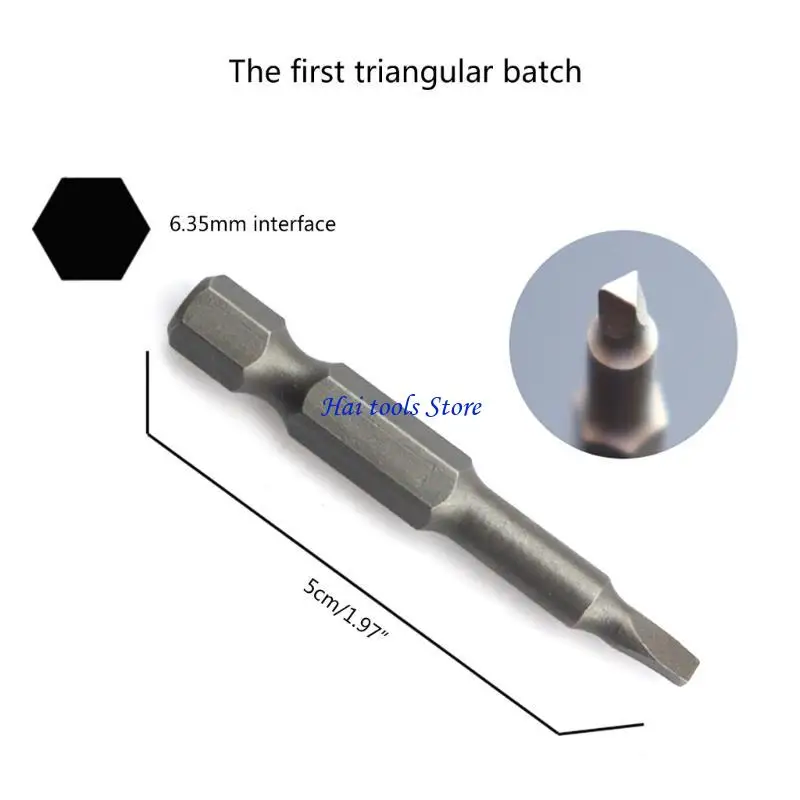 X37E Versatile Screwdriver Set with Unique Shaped Tips Durable Screwdriver set Suitable for Home Office & Hotel Use