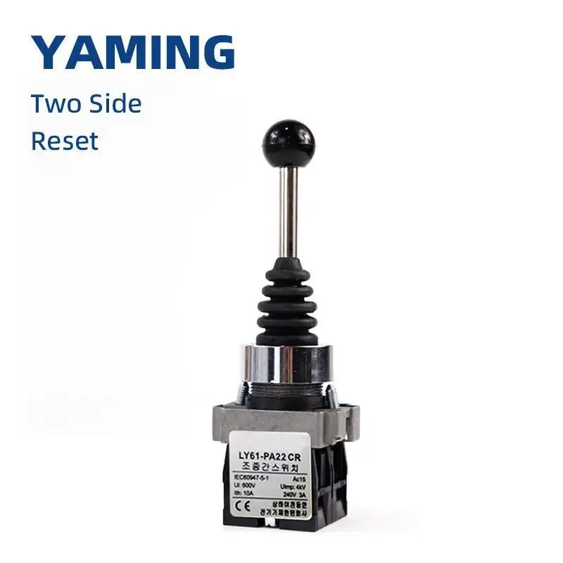 Master Switch Tower Crane Toggle Cross Reset Two Four-way Self-locking Power NO NC Rocker Selector