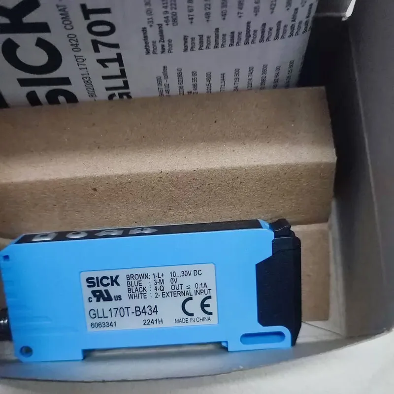 GLL170T-B434 Brand New Original SICK Sensor 6063341 Fiber Amplifier Suitable for Industrial Automation Control Systems