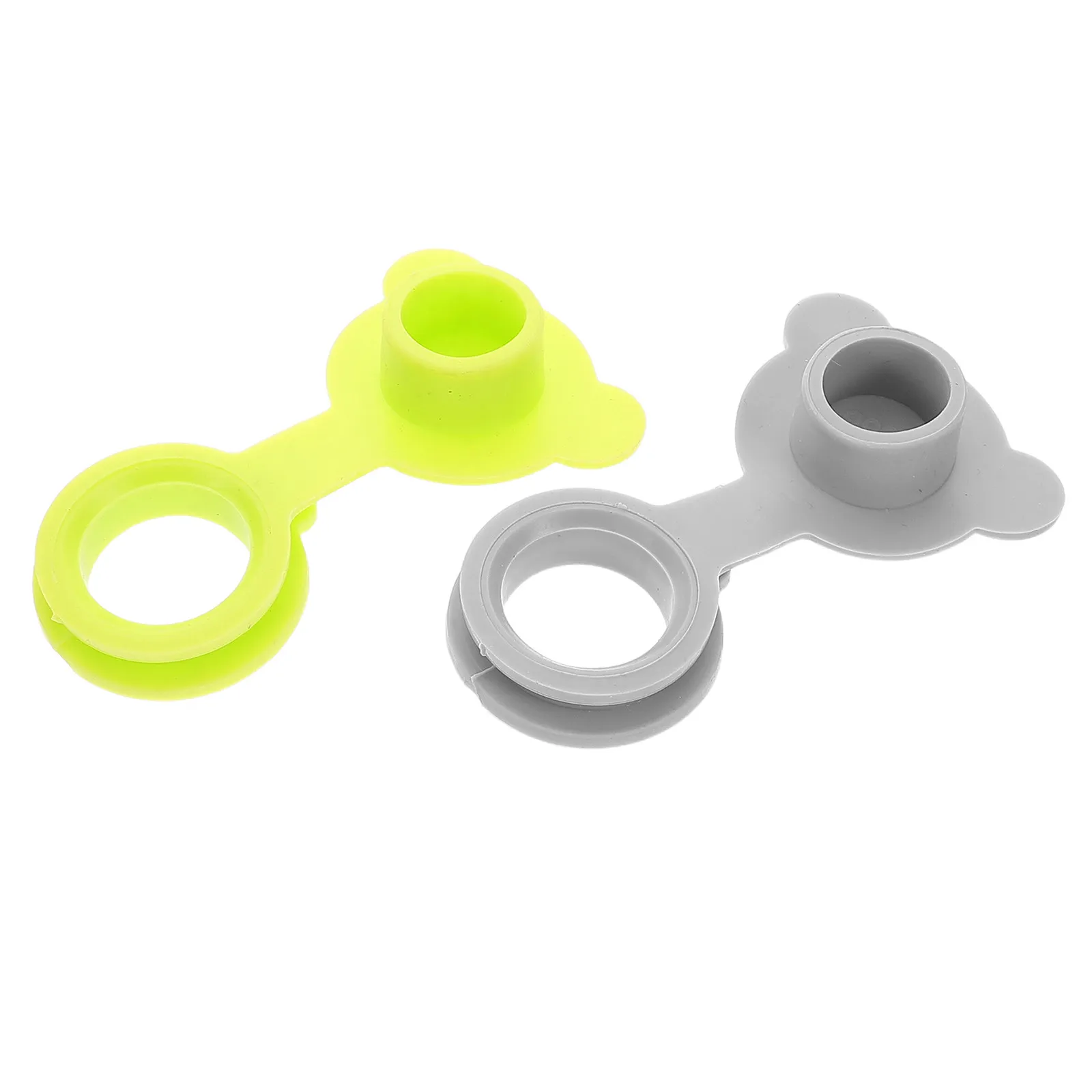 2Pcs Silicone Baby Bath Plug Leakproof Tub Stopper for Baby Bathtubs Fits Folding Portable Plastic Bathtubs Hygienic Easy Clean