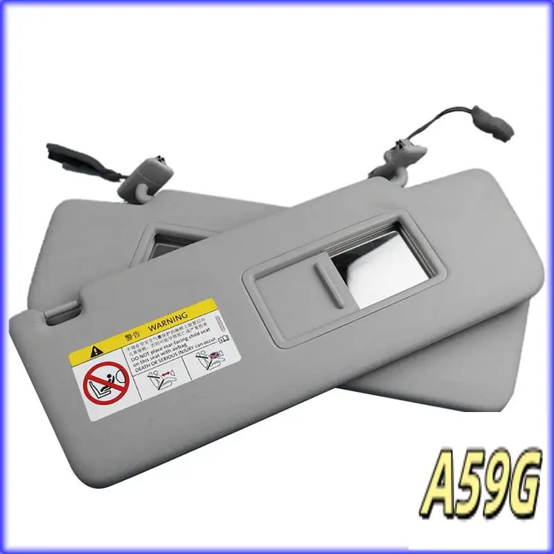 

G9-1Pair Sun Visors W/Vanity Mirror 5TD857551 5TD857552 For VW Tiguan 2018+ Kodiaq 2017+ Touran 2016+ Shades Makeup Mirror
