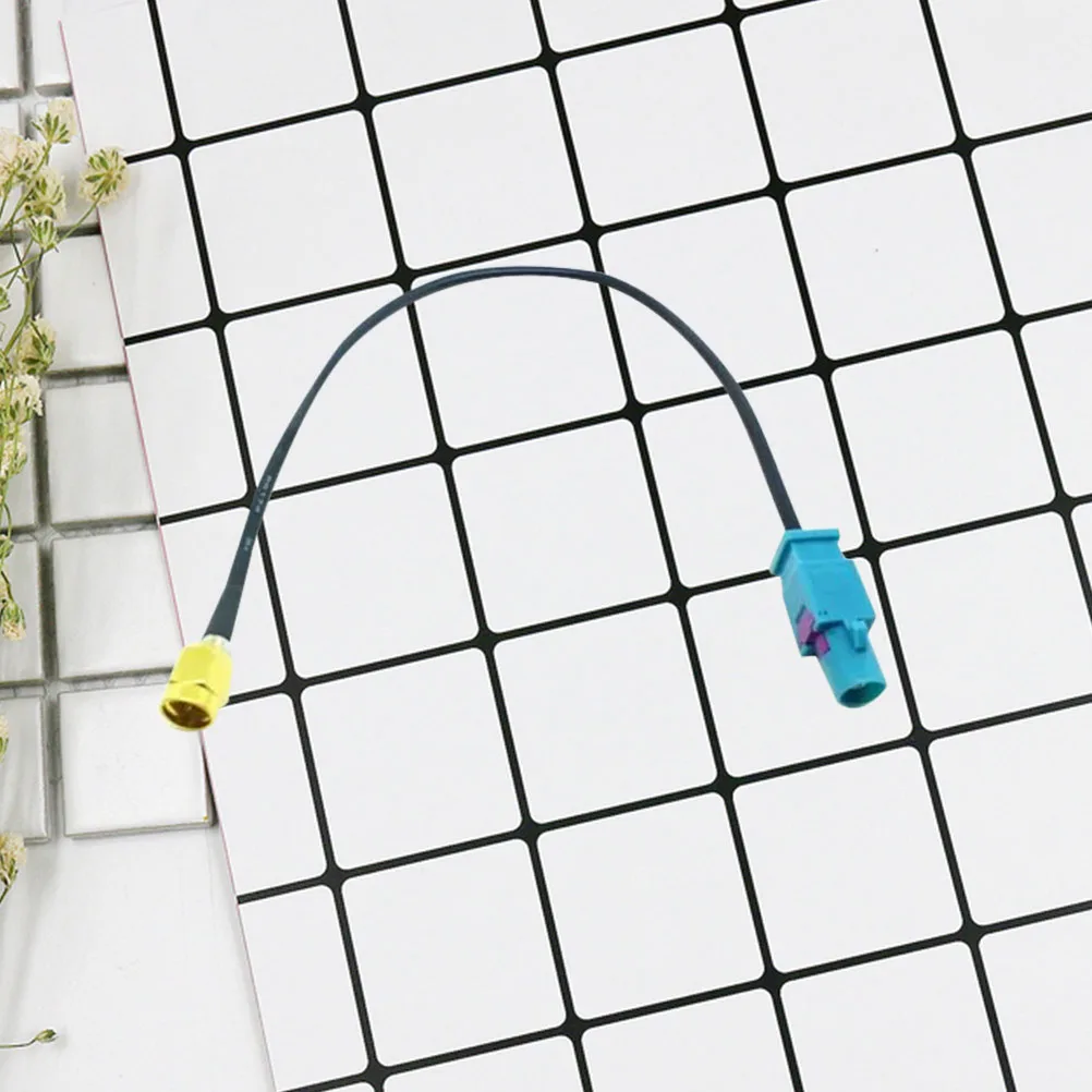 

Car Antenna Adapter Unit Aerial Extension Cable Stereo Converter Easy Install Universal Fit for Most Vehicles Cord