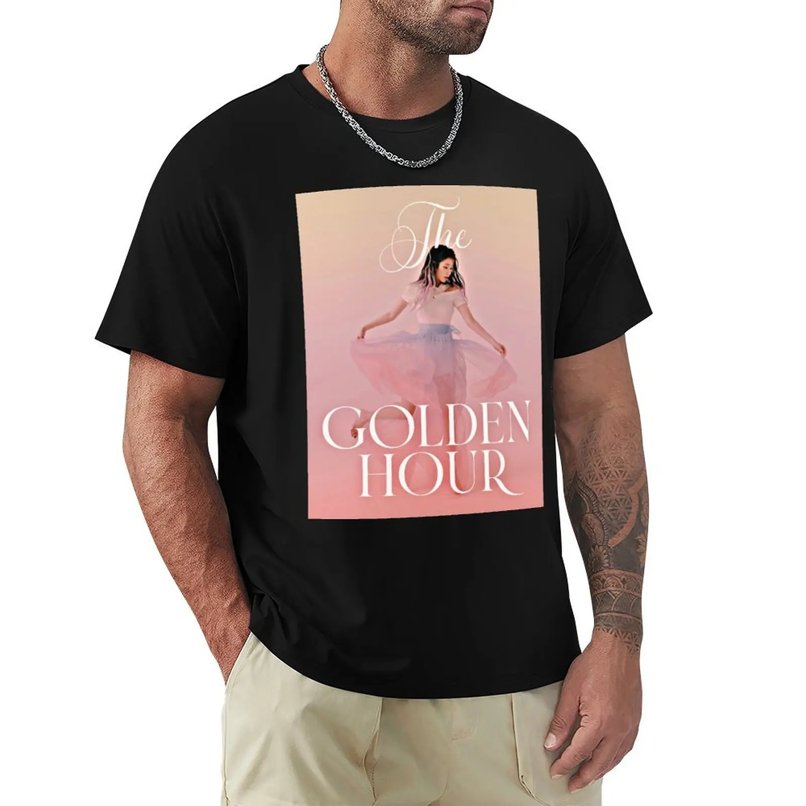 

iu the golden hour T-Shirt anime shirt funny gifts anime tshirt mens t shirts casual stylish