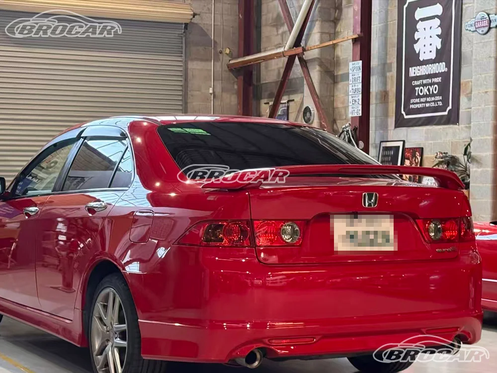 Para Honda Accord CL7 CL9 GEN 7 1999-2007 Original con luces de alta calidad ABS plástico sin pintar alerón maletero alerón