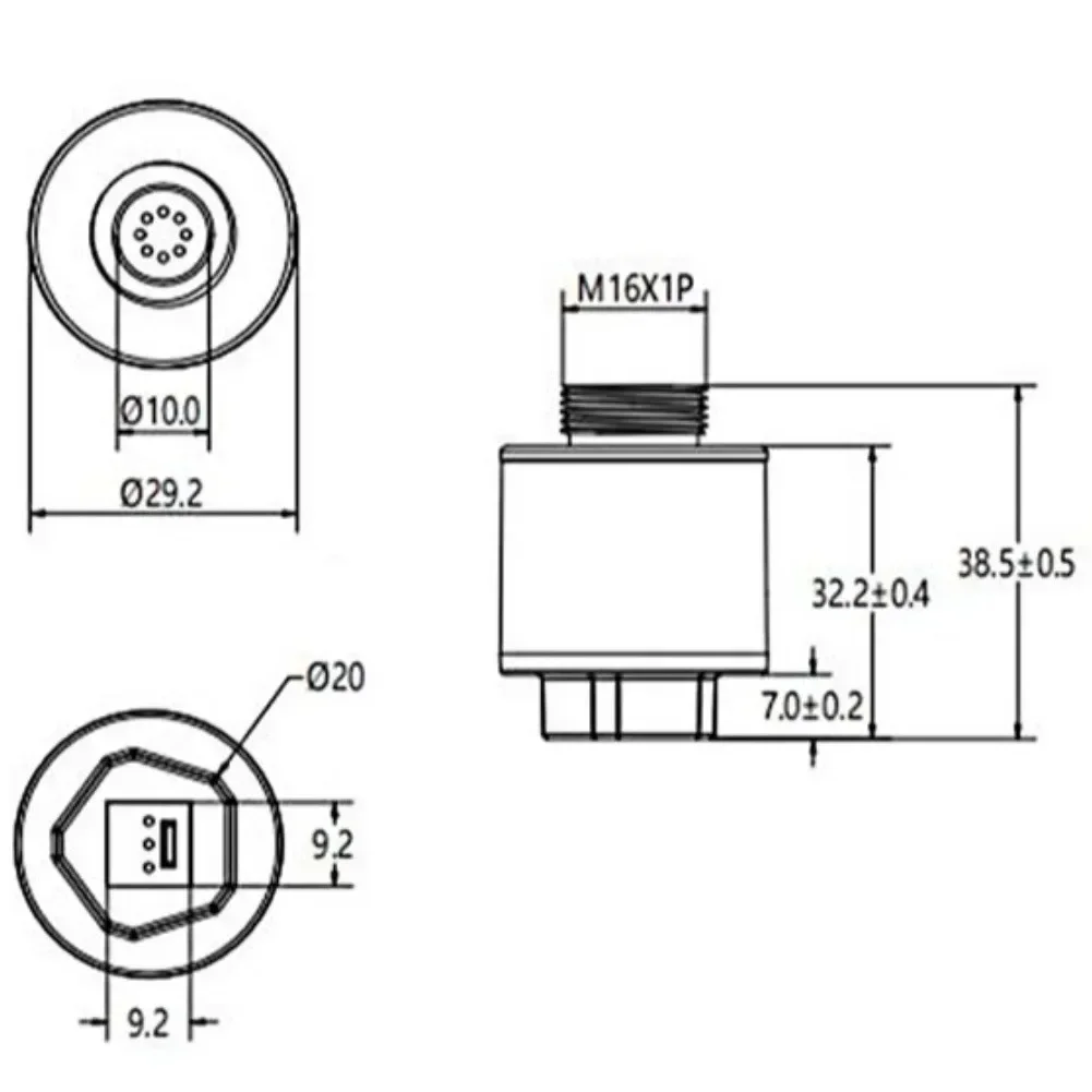 

Датчик кислорода AO-02 для тестирования выбросов в выхлопных газах с быстрым временем отклика и автономной работой без внешнего источника питания