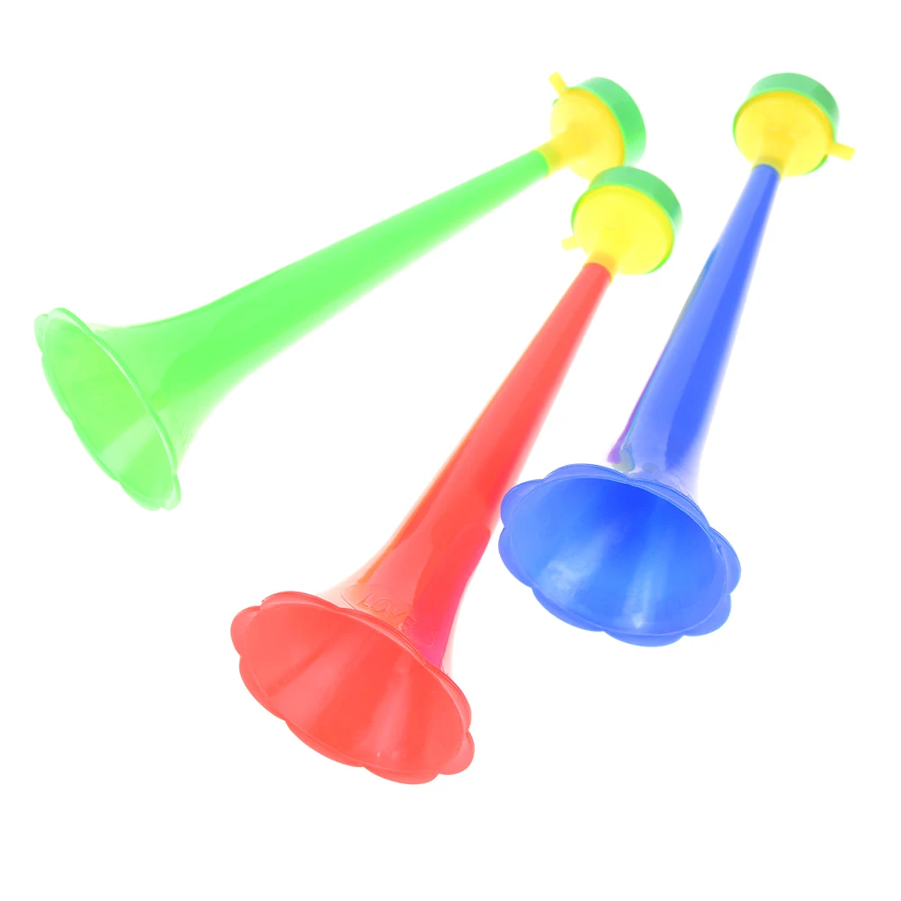New-Kid Trumpet Football Stadium Cheer Fan Horns Soccer Ball Vuvuzela Cheerleading Random Color