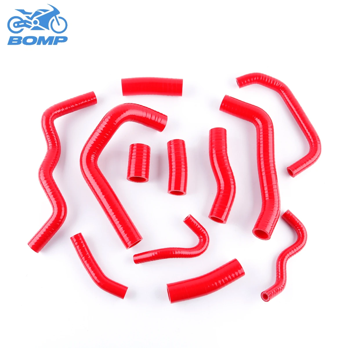 FOR 2004-2005 HONDA CBR 1000 RR FIREBLADE CBR1000RR Silicone Radiator Hoses Tubes Piping Kit 12Pcs 10 Colors