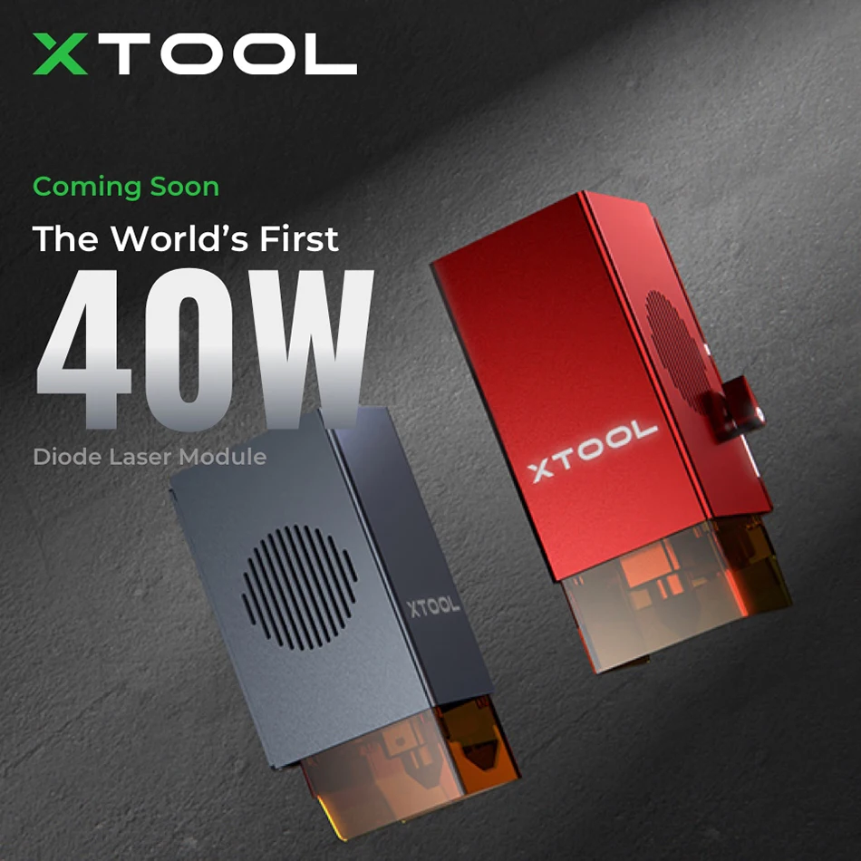 Xtool-レーザー彫刻および切断機、d1pro用40wモジュール