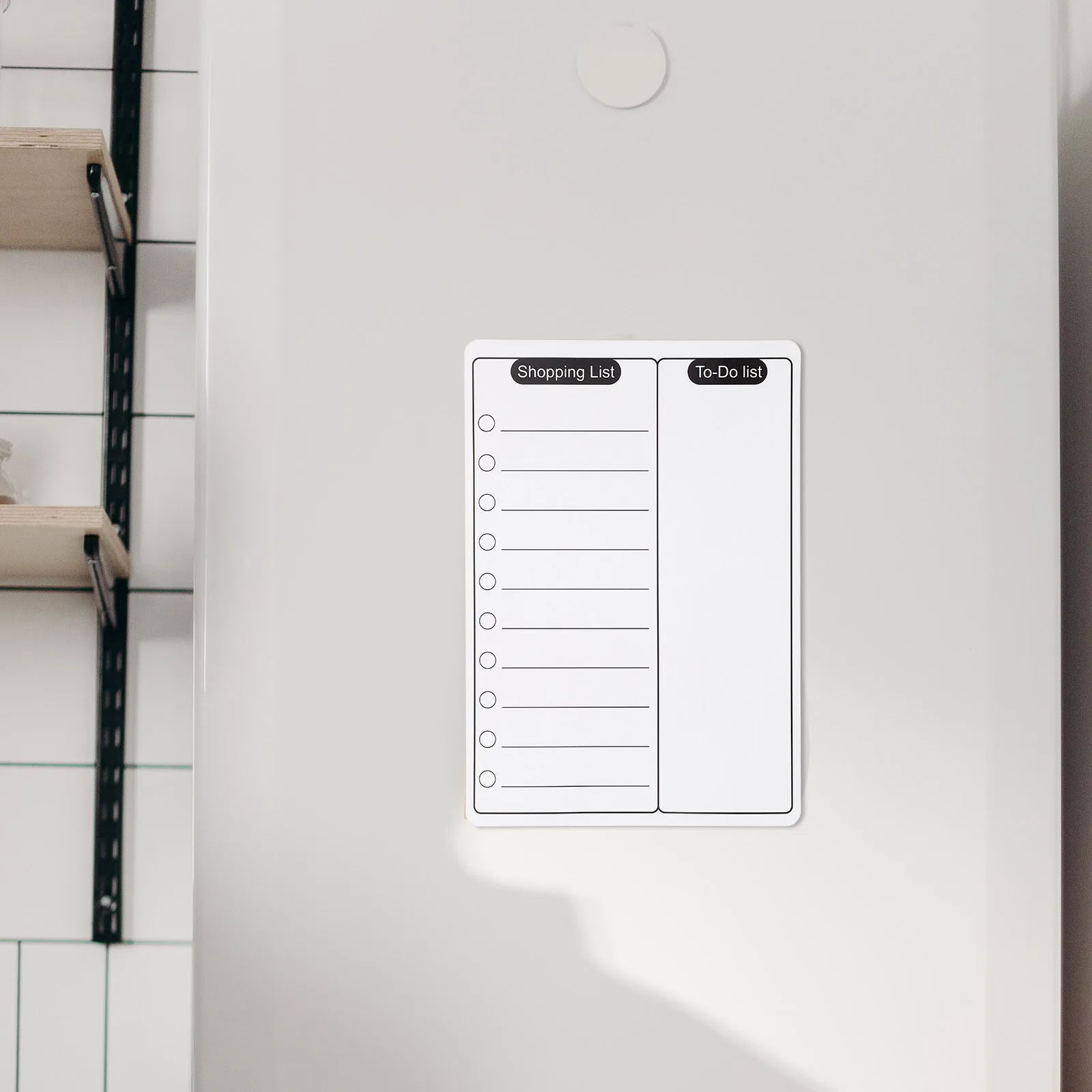 

Tile Whiteboard Whiteboards Magnet Reminder for Fridge Magnetic Notepad Message Refrigerator Soft Shopping Notice