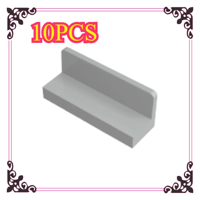 MOC 10 Uds piezas de bloques de construcción 23950 1x3 placa de pared DIY juguete para niños regalo de cumpleaños