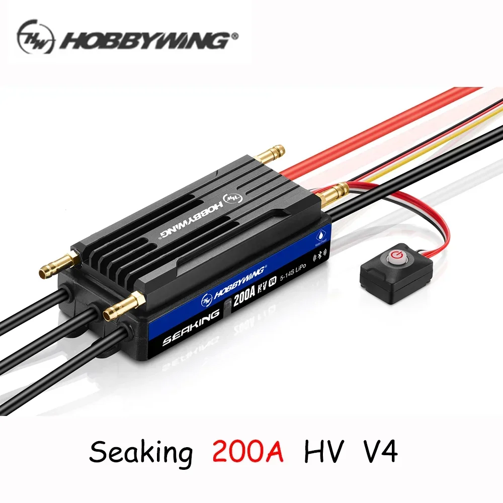 하비윙 SEAKING 4685SL/54113SL V2 900KV 1500KV 800KV 브러시리스 모터 200A/300A HV V4 ESC 수냉식 RC 보트용