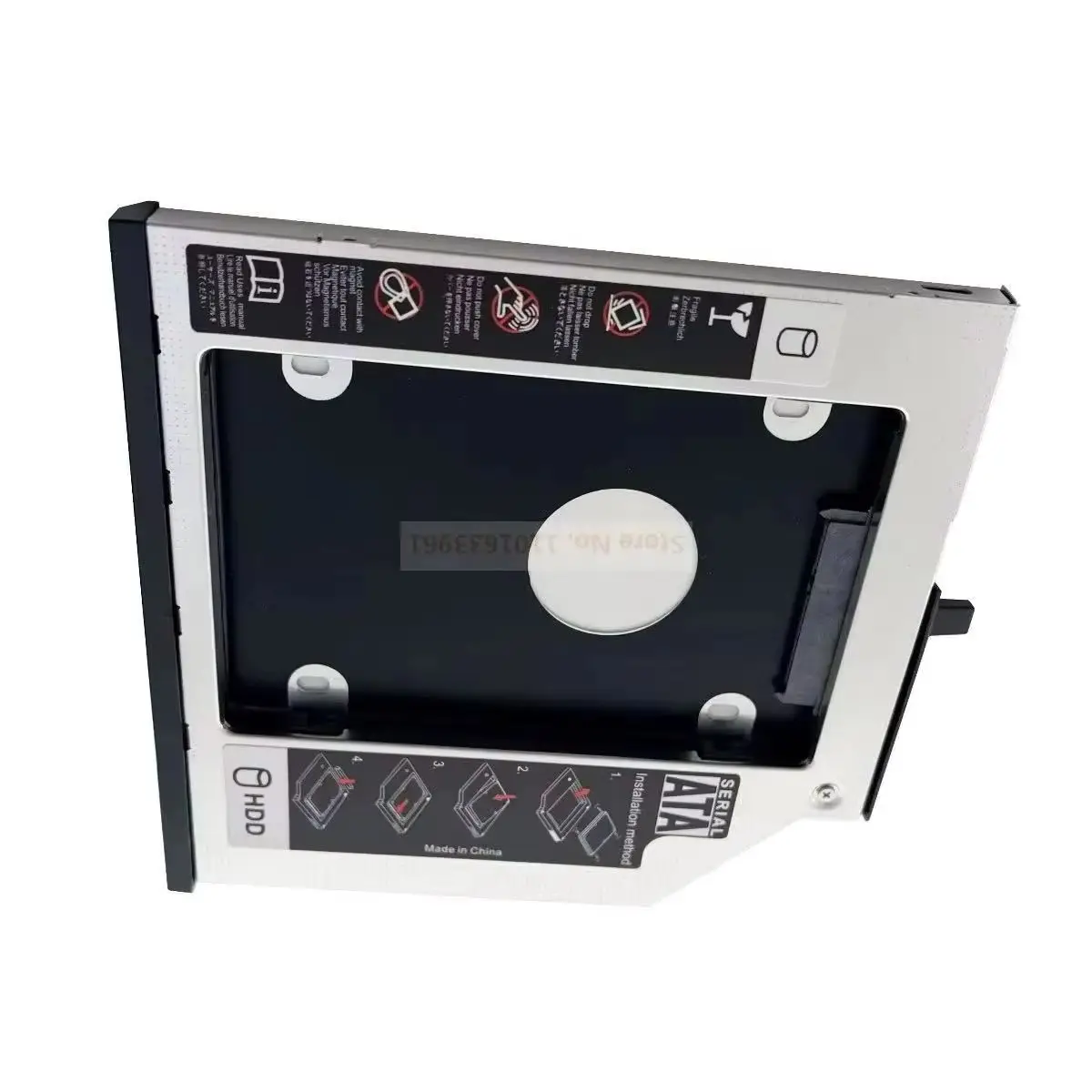 With Panel 2nd Hard Drive HDD Optical bay Caddy Frame Bracket for Lenovo ThinkPad T400 T420si x200 T410s T420s T430s x220 x230