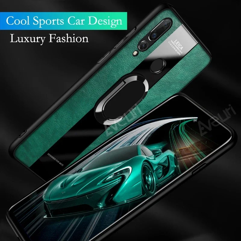 Luxury PU Leather Phone Case For Huawei Nova 9 SE 10 11 Pro 5T 7i Honor 70 90 50 20 30 Pro Plus 30S Cover Ring Holder Case Coque