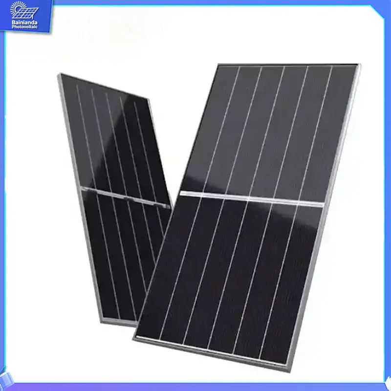 For JINKO Tiger Neo 590W 575W Bifacial Solar Panel Double Glass PV Module 22.84% Efficiency 30-Year Linear Warranty High