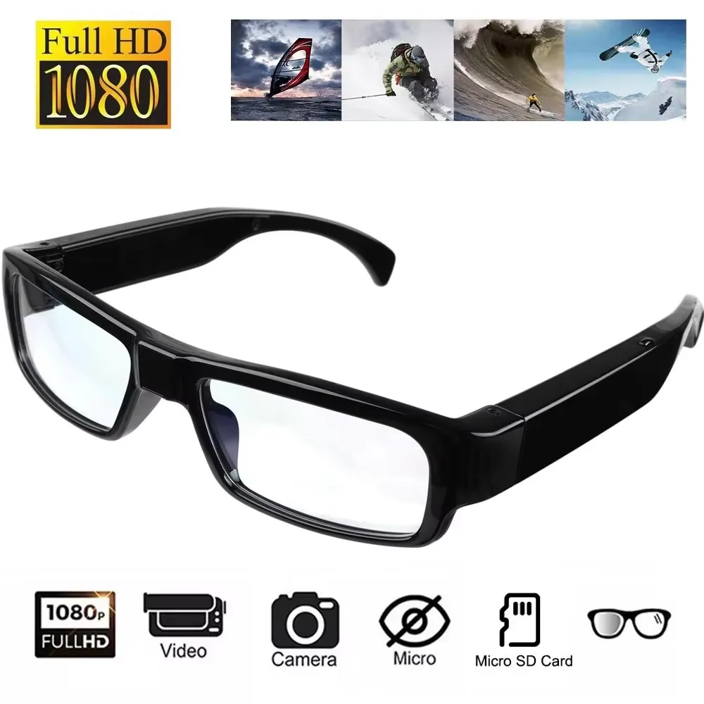 

2025 New 1080P HD Glasses Outdoor Sports Wearable Glasses with for Cycling, Hiking,Climbing and Traveling