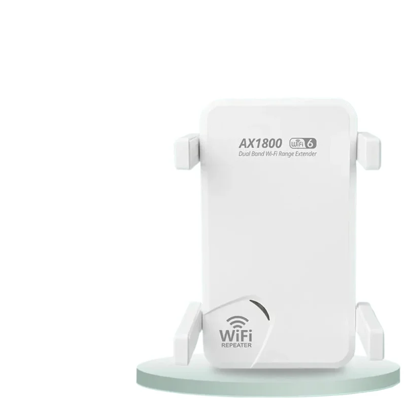 WiFi6 AX1800 Wireless Repeater Dual Band 2.4G/5GHz 802.11AX Gigabit Wi-Fi 6 expander Remote Signal Extension