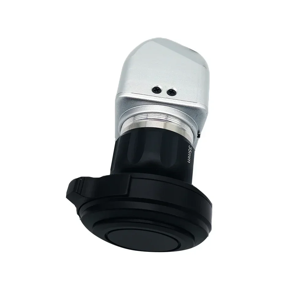 Nova câmera endoscópica ccd para inspeção ent com acoplador f22mm conectar ao monitorar câmera endoscópica de ouvido digital mini ent