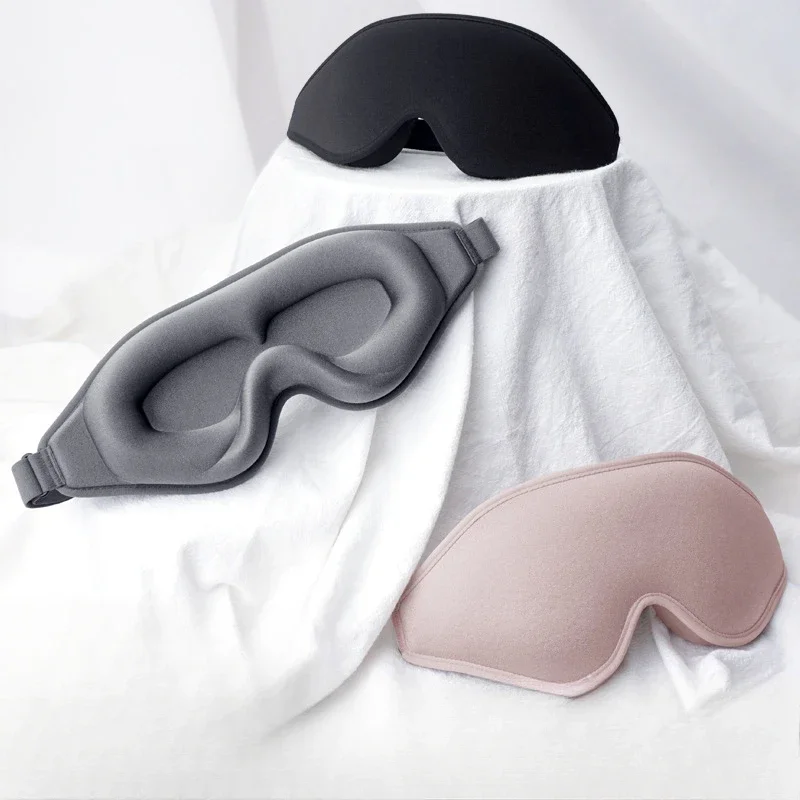 

New 3d eye mask three-dimensional shading rebound memory cotton sleep shading no pressure eye aviation eye mask nap