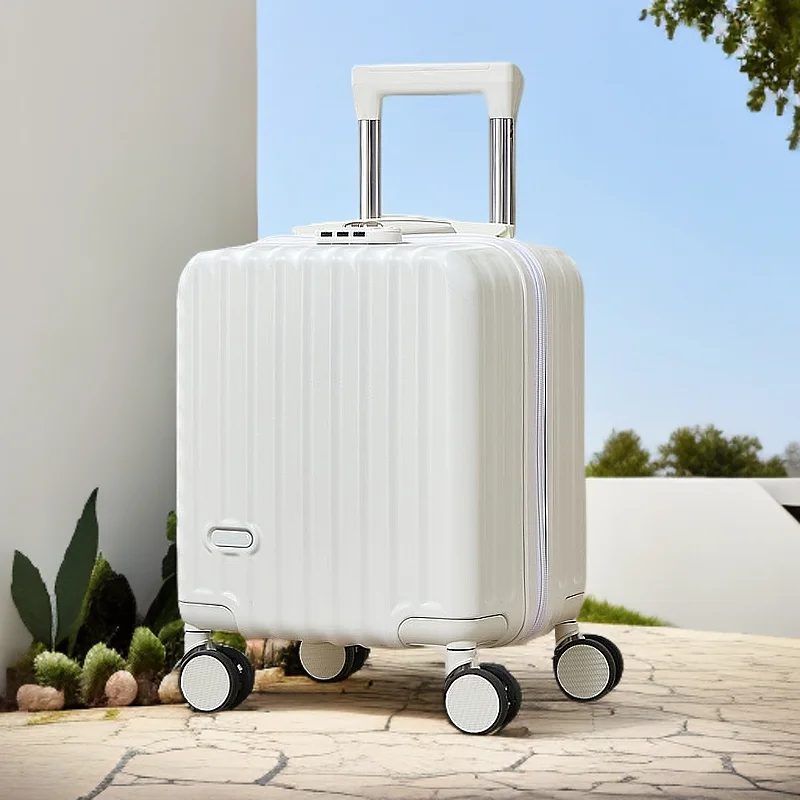 carry-on-suitcase-lightweight-travel-bag-for-women-14-inch-children's-pull-rod-spring-autumn-new-arrival-pc-abs-material