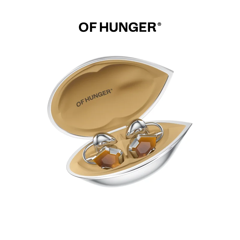 OF HUNGER Limited Edition White Zircon Electronic Gem AI Accessory