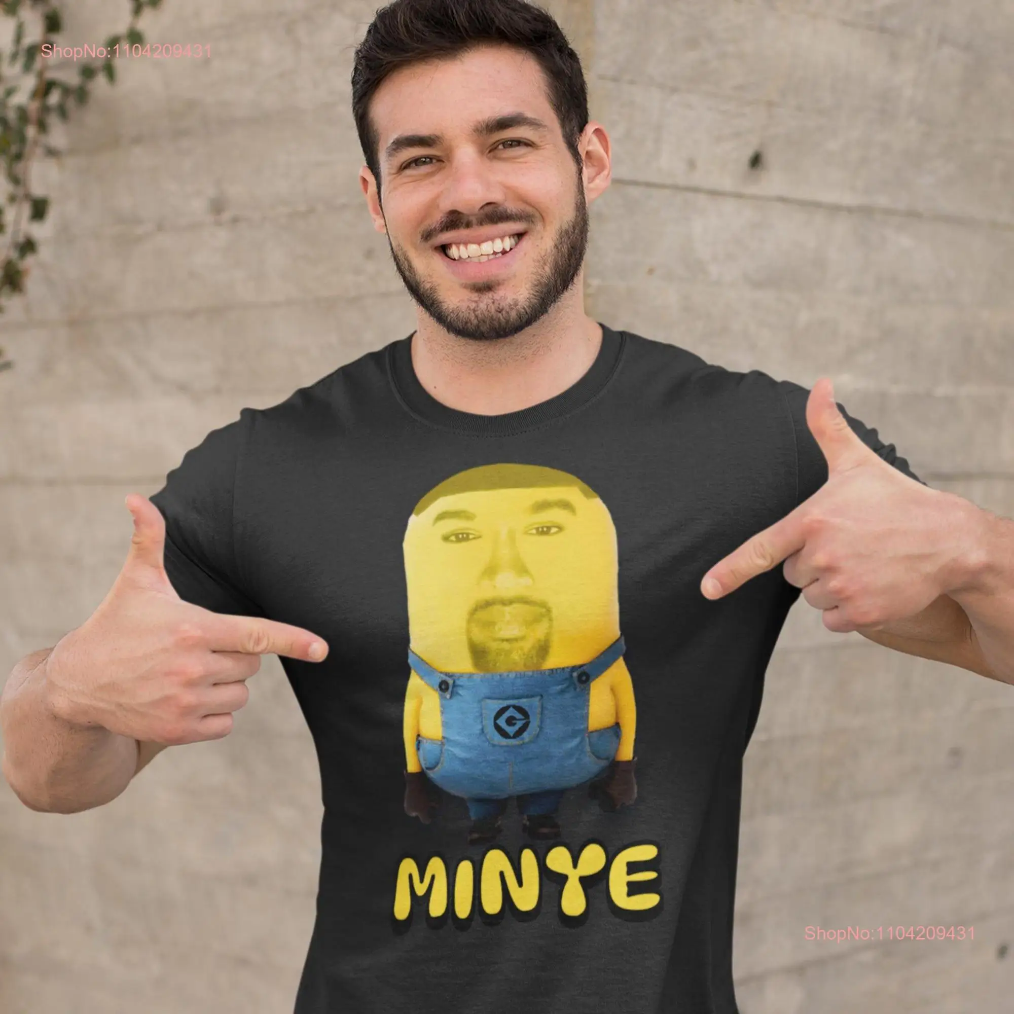 Minye Cursed T Shirt Weirdcore That Go Hard Dumb Unhinge Weird Funny Gag long or short sleeves