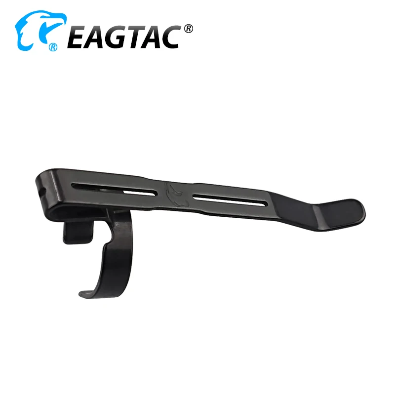EAGTAC Stainless Steel Pocket Clip One-way Pocket Clip For Torch Flashlight D25LC2 MKI DX3L DX3B DX30LC2 PX30LC2 SKU3053 SKU3773
