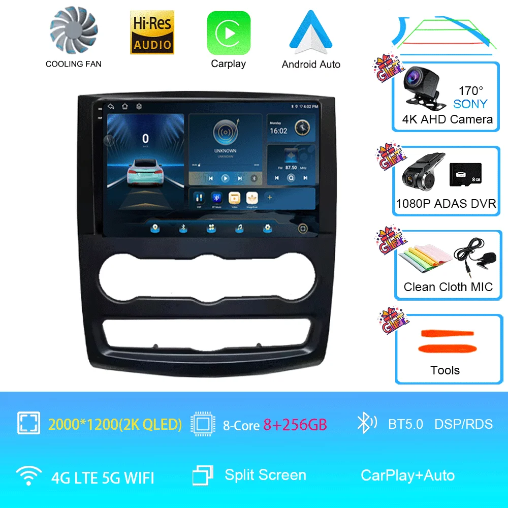 10 inch Android 16 autoradio multimediasysteem video voor Mercedes Benz Sprinter speler GPS stereo CarPlay+auto WIFI+4G DSP