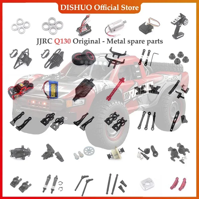 JJRC Q130  RC Car Accessories 6028 6029 6030 6031 High Speed Toy Car Upgrade Part RC Parts，For SCY 16101 16102 16103 16201 Q130