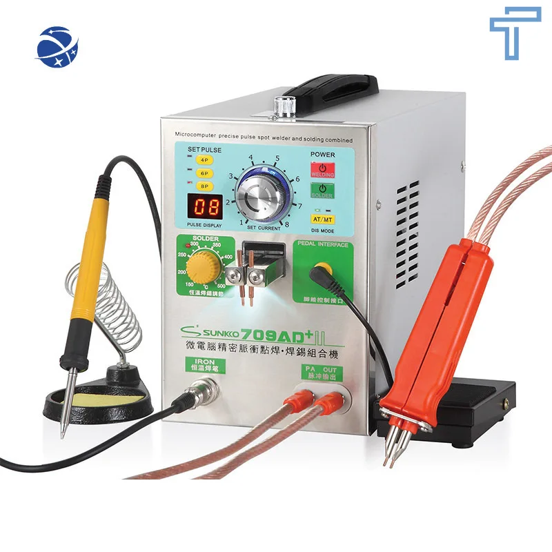 

3.8kw high power Pulse Spot Welder S709AD+ Induction automatic spot welding machine 18650 power lithium battery welding machine