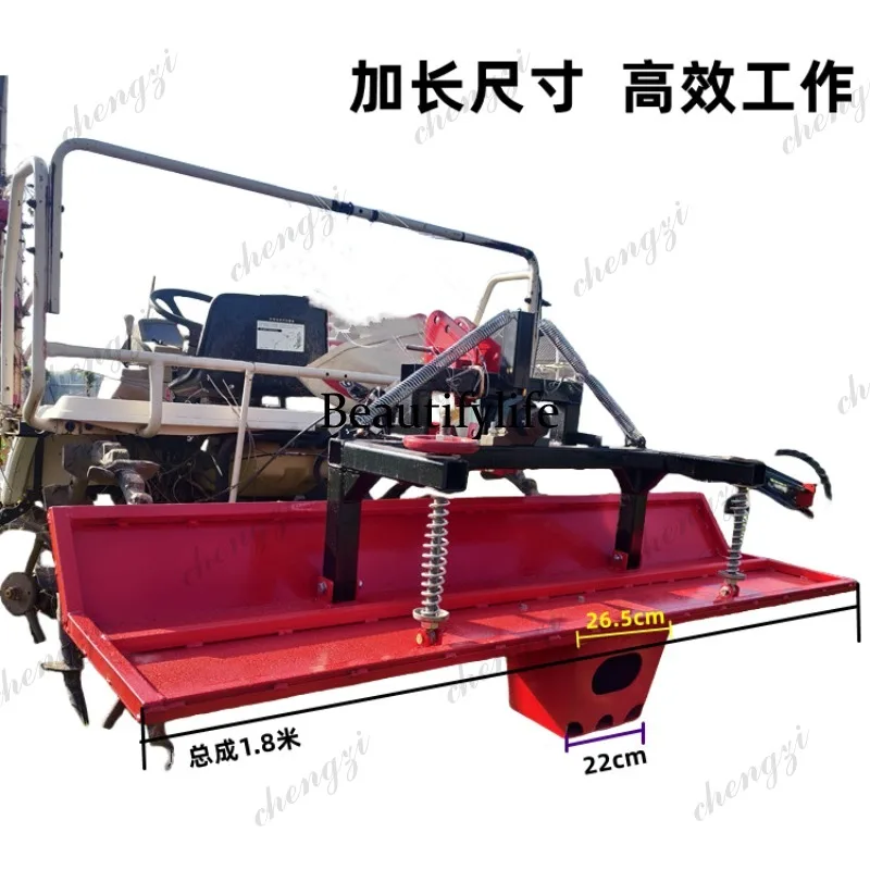 Seedling transplanting matching modification Hirata machine trenching grader trenching machine