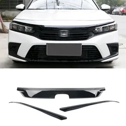 Front bumper grille ventilation network  Decorative cover For Honda civic 11th 2022