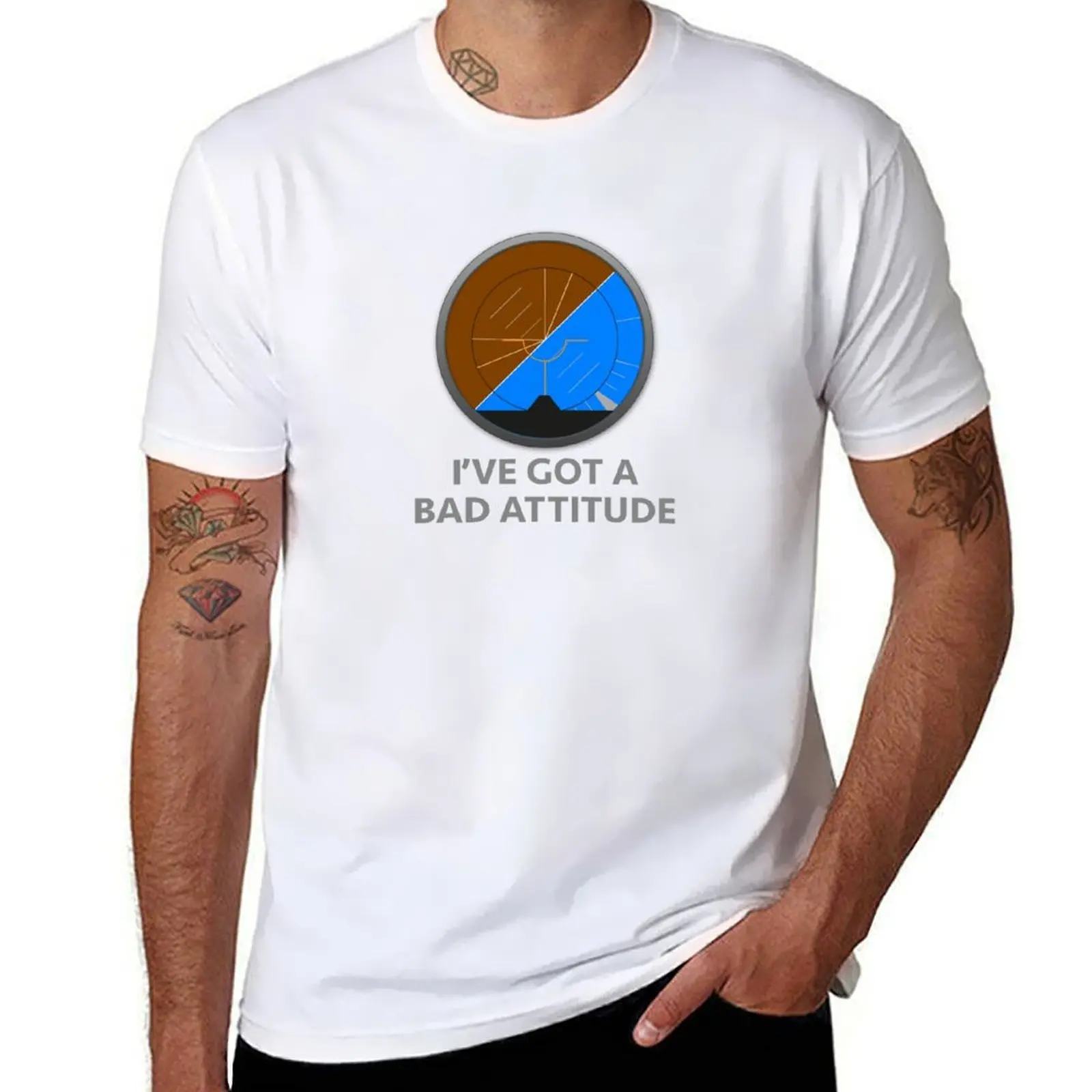 

I HAVE GOTA BAD ATTITUDE T-Shirt printed t shirts for man man t shirt cotton T-Shirt