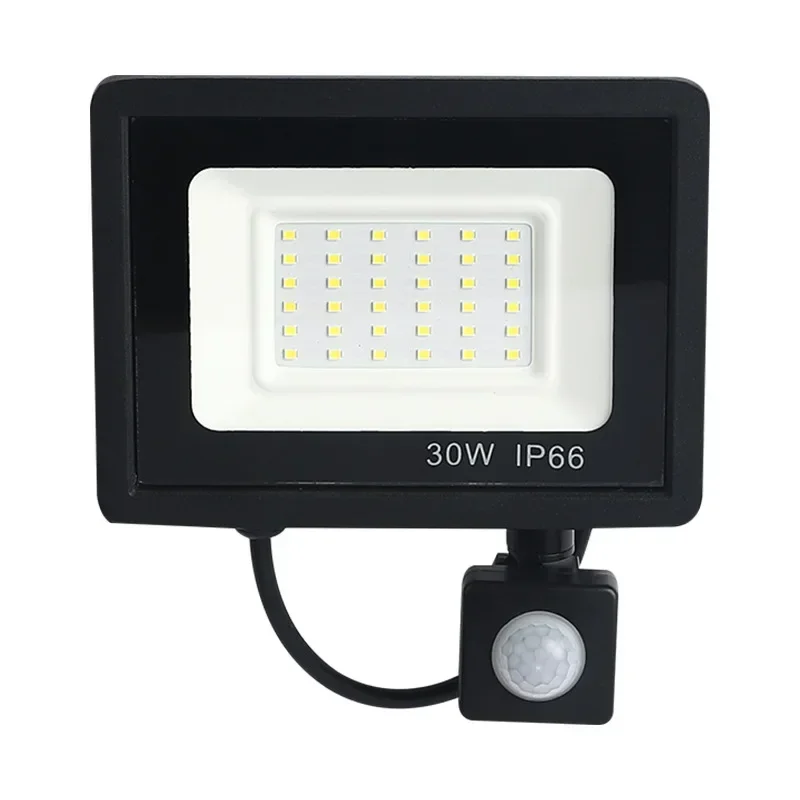 Imagem -02 - Projector Led do Sensor do Corpo Humano Little Apple Floodlight Sensor Pir Luz ao ar Livre 10w100w