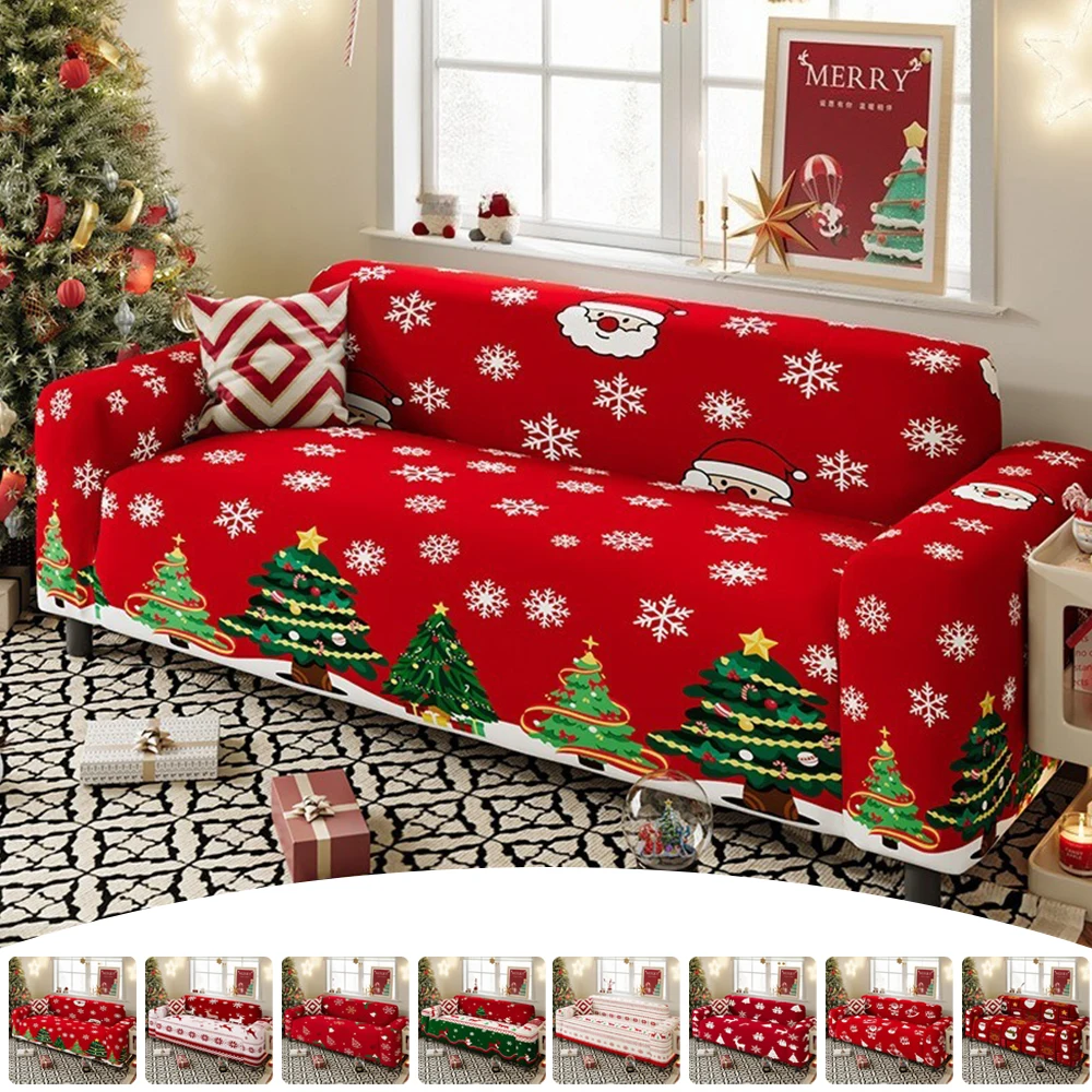Elastic Printed Sofa Covers Spandex Sectional Corner Sofa Slipcover Couch Chair Cover for Living Room 1/2/3/4 Seater 쇼파 커버 Hogar
