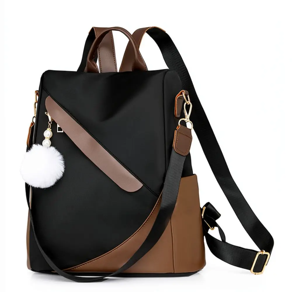 Waterproof Nylon Travel Backpack Women Casual School Rucksack Soft Anti Theft Shoulder Bag Fashion Daily Daypack For Louisgust