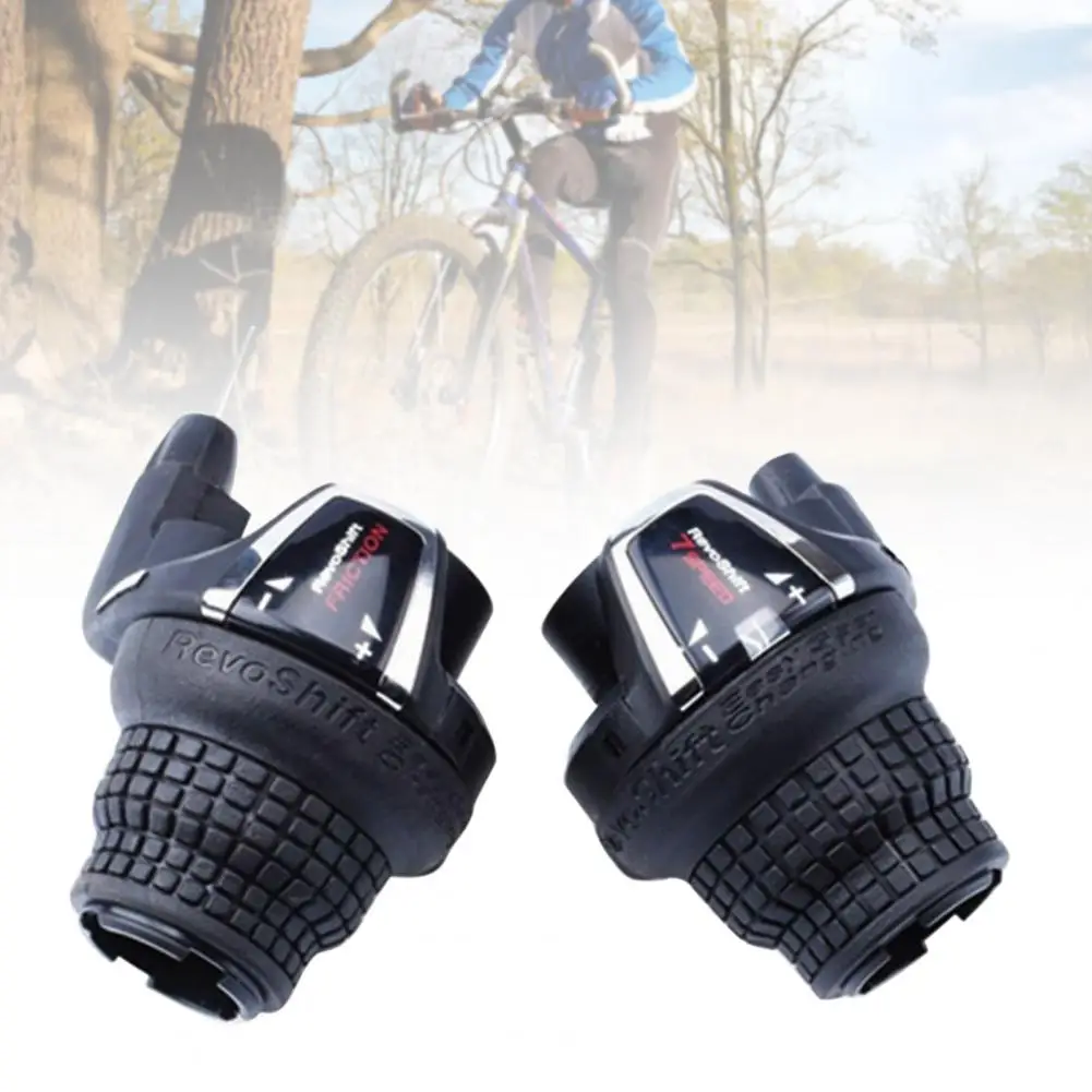 2Pcs SL-RS35 MTB Bicycle Twist Grip Shifter Waterproof 6/7 Speed Gear Grip Shift Levers Mountain Bike Handlebar Handle Shifter