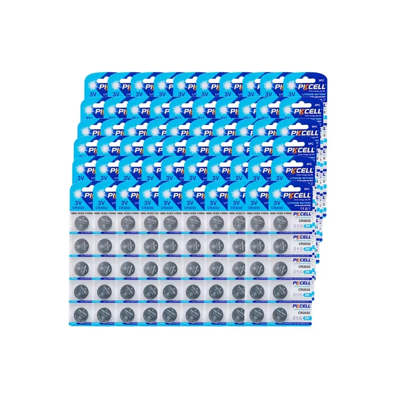 30 قطعة/50 قطعة/100 قطعة/300 قطعة CR2032 BR2032 DL2032 ECR2032 CR 2032 3 فولت زر بطاريات عملة خلية بطارية ليثيوم للساعات سيارة عن بعد
