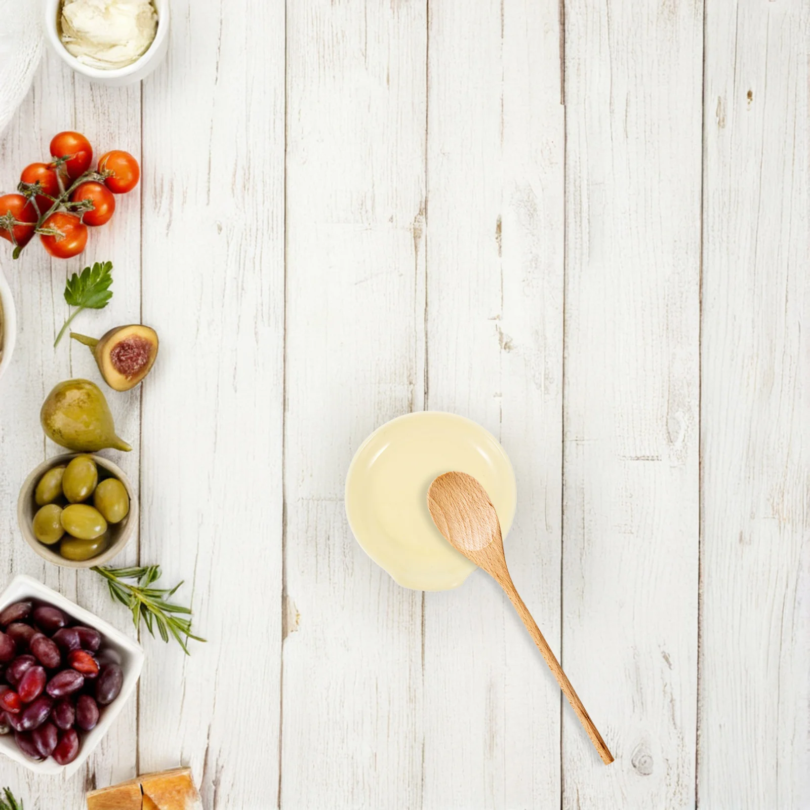 

Ceramic Spoon Rest Heat Resistant Utensil Holder Soup Spoon Stand Ladle Cradle Kitchen Counter Kitchen Utensil Holder