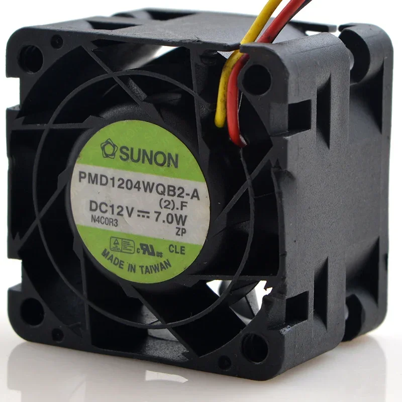 SUNON PMD1204WQB2-A 12V 7.0W 4028 4CM 스위치 서버 냉각 팬용 새 CPU 팬 썸네일 3