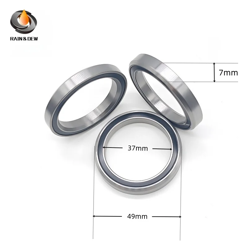 MH-P21H7 ACB3749 Bicycle Bearing 37X49X7mm 45 Degree Angular Contact Ball Bearing for Bike Hub Cycling Parts