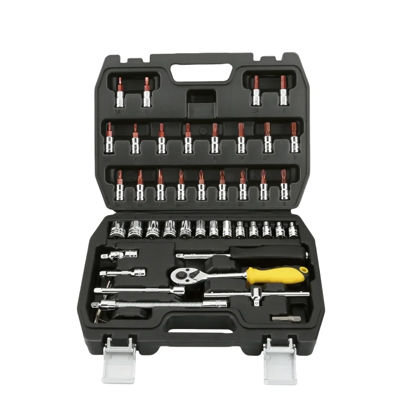 

Metric socket set, automobile repair and maintenance tool combination wrench set