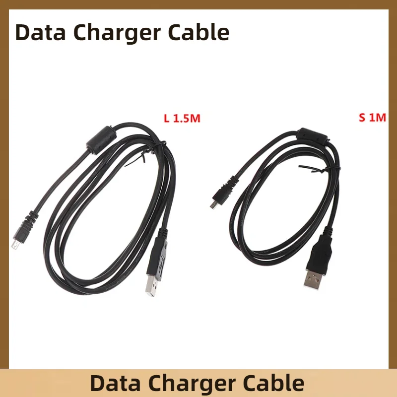 1 peça 1.5m 5 pés cabo carregador de dados usb 2.0 para nikon coolpix s2600 s2500 s3000 s3200 s4300 s6100