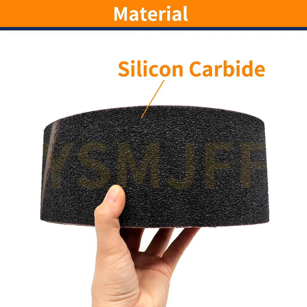 457*75mm Silicon Carbide Sanding Belts 18*3 Inch P24-P320 Grits Sharpening Sander Belt for Belt Sander Metal Polishing