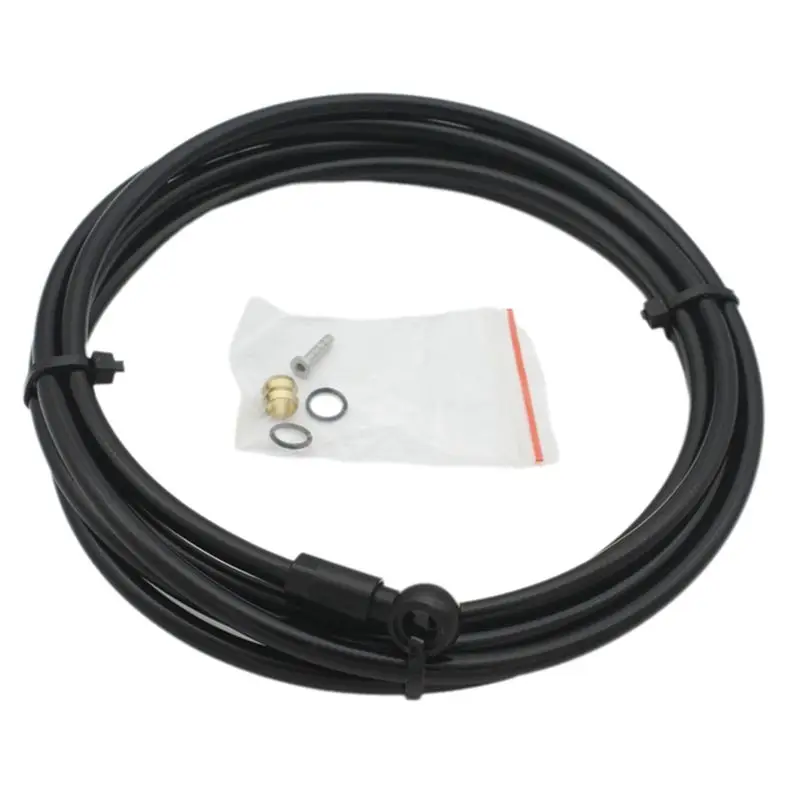 A99I-CNC Cycling Accessories For BH59 BH90 MTB Bicycle Brake Oil Tube Pipe CNC Cycling Accessories Black