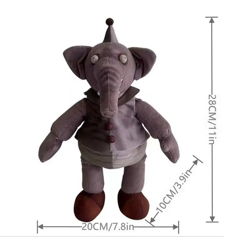 Eend Knuffels Mascotte Olifant Gooien Kussen Pluche Eend Speelgoed Sofa Decoratie Schattig Begeleiden Pop Auto Kussens