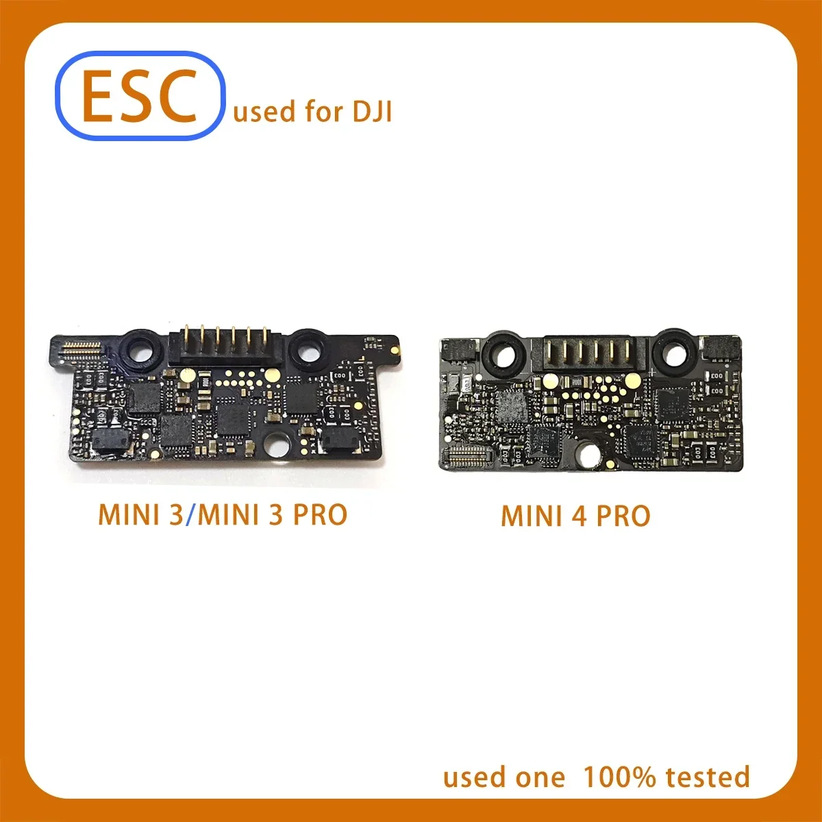 The original DJI MINI 3/4 PRO ESC Kit for Mavic MINI 3/3pro/4PRO provides you with inspection videos