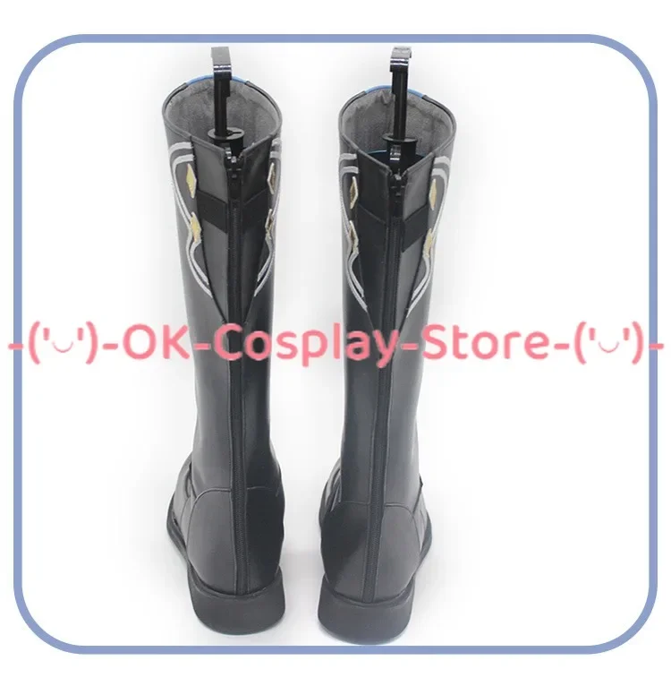 Spiel Honkai Star Rail Jiao Qiu Cosplay Schuhe Halloween Karneval Stiefel Anime Pu Lederschuhe nach Maß