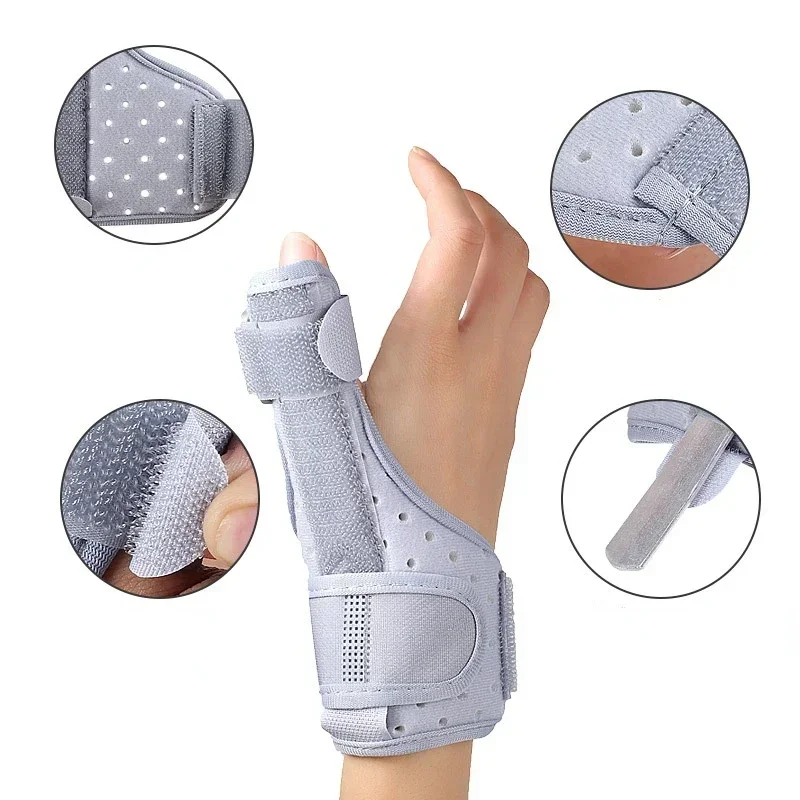 Thumb Splint Support Brace for Tenosynovitis Arthritis Tendonitis Trigger Thumb Immobilizer Fits Men Women Left and Right