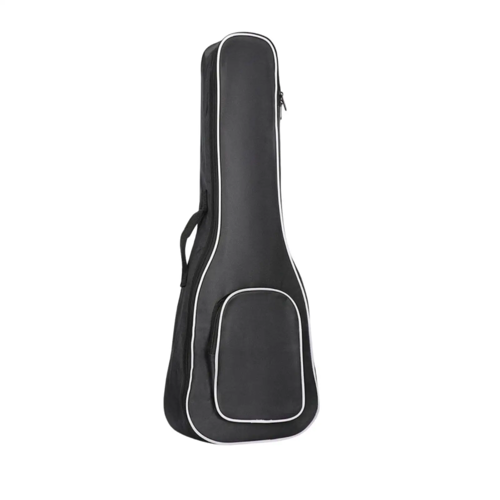 Oxford Cloth Ukulele Case with Front Pocket Secure Zipper for Travel Storage Fits 25 27 Inch Uke