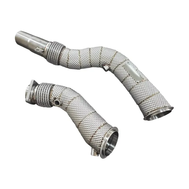 أنبوب حراري لسيارة BMW F80 F82 M3 M4 S55 - مكون عادم متين، مقاوم للحرارة وتعزيز الأداء #6